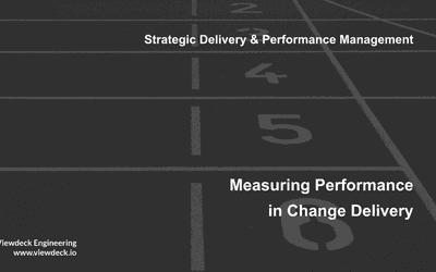Measuring Performance in Change Delivery 